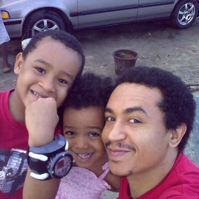 Daddy Freeze and his kids