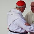 Pope Francis is pictured upon landing at Tocumen International Airport in Panama City on January 23, 2019 Pope Francis said fear of migration was "making us crazy" as he headed to Panama on Wednesday January 23, 2019 for a gathering of young Catholics,...