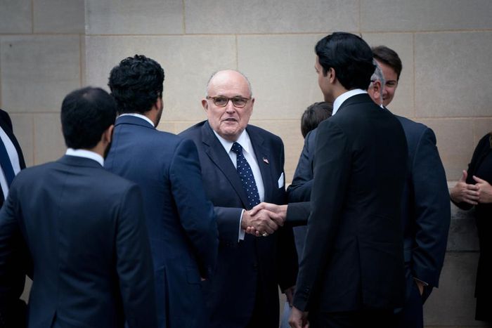 Giuliani Backpedals on Statement About Trump Aides and Collusion