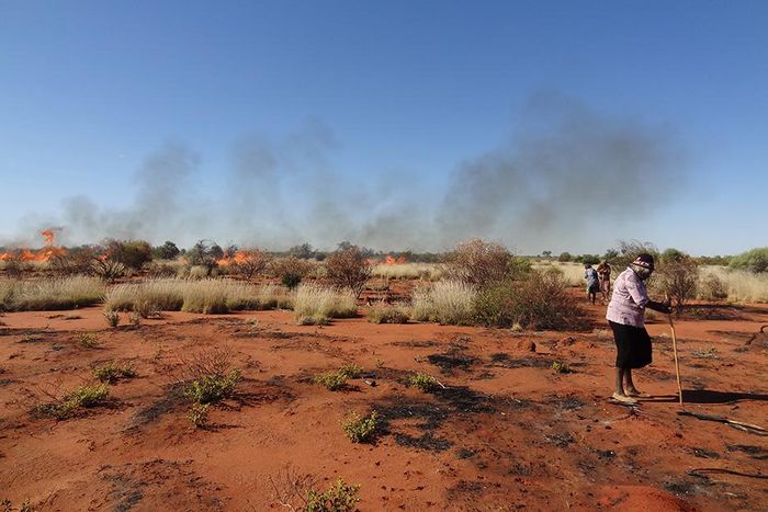 Aboriginal Hunters' Fires Help Restore an Australian Desert
