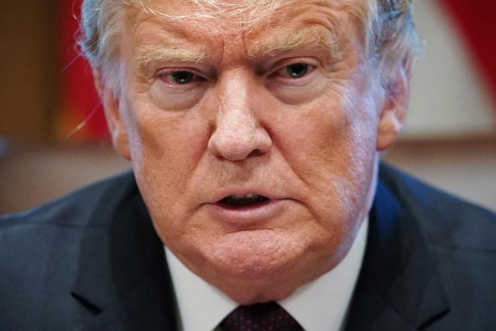 US President Donald Trump is doubling down on support for Venezuela's opposition leader Juan Guaido