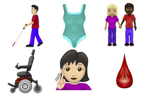 New Emojis Are Coming: Interracial Couples, Guide Dogs, Falafel and More