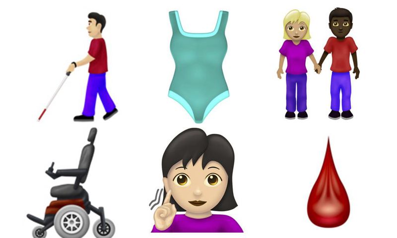 New Emojis Are Coming: Interracial Couples, Guide Dogs, Falafel and More