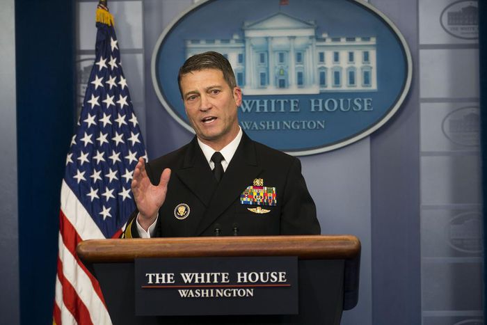 Trump Will Have His Yearly Physical on Friday, Without Dr. Ronny Jackson