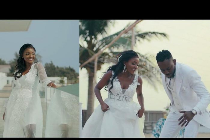 Adekunle Gold, Simi in the music video of 'Promise' [Credit: Youtube Vevo Adekunle Gold]