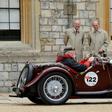 The Duke of Edinburgh Prince Philip, seen here watching an MG parade at Windsor Castle in 2009, has always been known for his love of cars