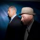Holocaust survivor Mordechai Wiesel (R) and Israeli Prime Minister Benjamin Netanyahu (L) arrive for the weekly cabinet meeting on the occasion of the International Holocaust Remembrance Day in Jerusalem on January 27, 2019