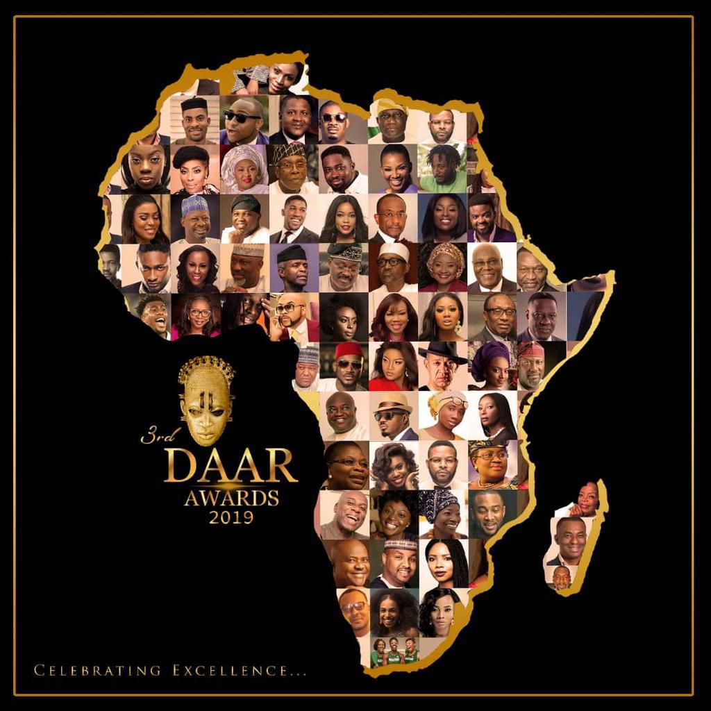 DAAR Communications Plc recognises key industry players at her 3rd DAAR Awards