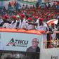 Atiku Abubakar and other PDP Chieftains during the party's campaign rally in Delta state