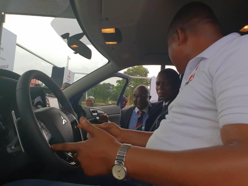 Mitsubishi's newest, Eclipse Cross SUV, bedazzles at Abuja International Trade Fair