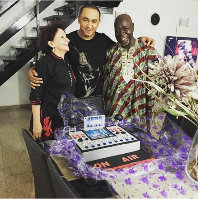 Daddy Freeze and his parents