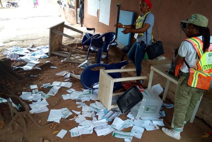 Rivers REC confirms election disruptions in few areas 2 (Twitter @MobilePunch)