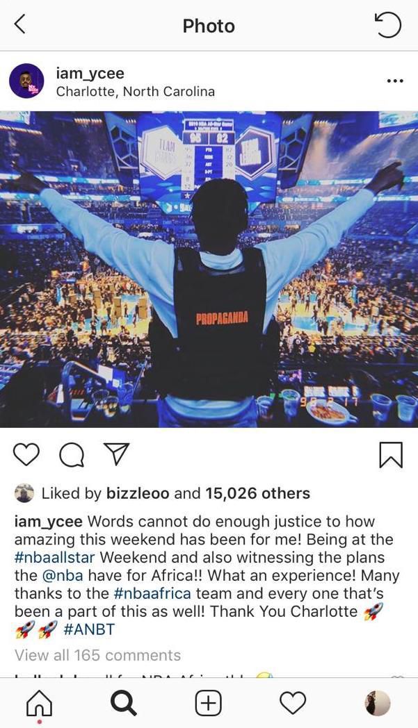 African stars spotted at All-Star Weekend: Vanessa Mdee, Ycee, Cassper Nyovest, Sho Madjozi