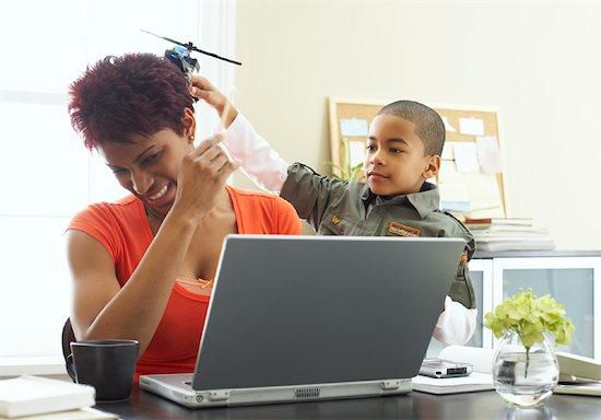 Distraction at home is one of the struggles that comes with working remotely. (Mocha Moguls)