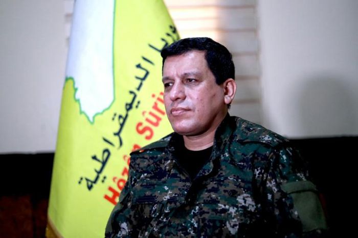 Mazloum Kobani, commander-in-chief of the Syrian Democratic Forces, told AFP in an exclusive interview on January 24, 2019 the IS "caliphate" will be defeated within a month and Syria should respect the special status of the Kurdish-led SDF forces