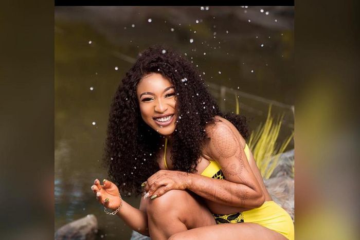 Tonto Dikeh has resolved to seek a permanent solution to anyone who tries to released fabricated nude pictures of her. [Instagram/tontolet]