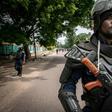 Congolese riot police have been deployed around the courthouse building