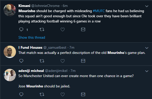 Jose Mourinho dragged on Twitter