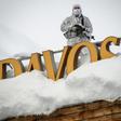 There is high security in and around the Swiss ski resort of Davos as many of the world's political and corporate leaders gather this week