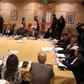 Yemen government representatives and a Huthi rebel delegation meet in the Jordanian capital Amman on January 17, 2019