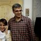 Iranian human rights activist Reza Khandan -- seen here with his now jailed wife, award-winning rights lawyer Nasrin Sotoudeh, at their home in Tehran in September 2013, has been sentenced to six years on security related charges