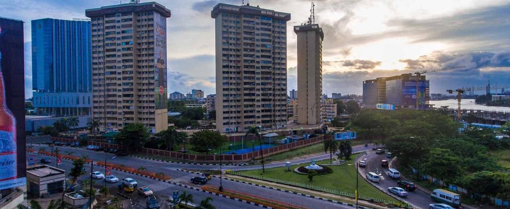 Aerial view of Victoria Island, a part of Eti-Osa constituency (Property Pro)