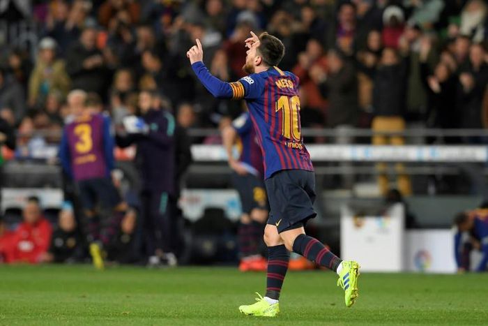 Messi scored twice in Barcelona's draw with Valencia