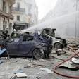The blast was heard by residents and workers several blocks away