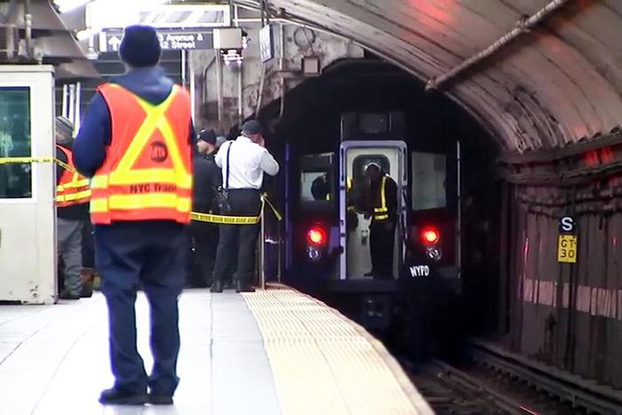 Man dies after subway train drags him into tunnel