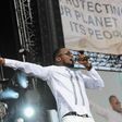 Dbanj performing on stage