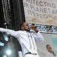 Dbanj performing on stage