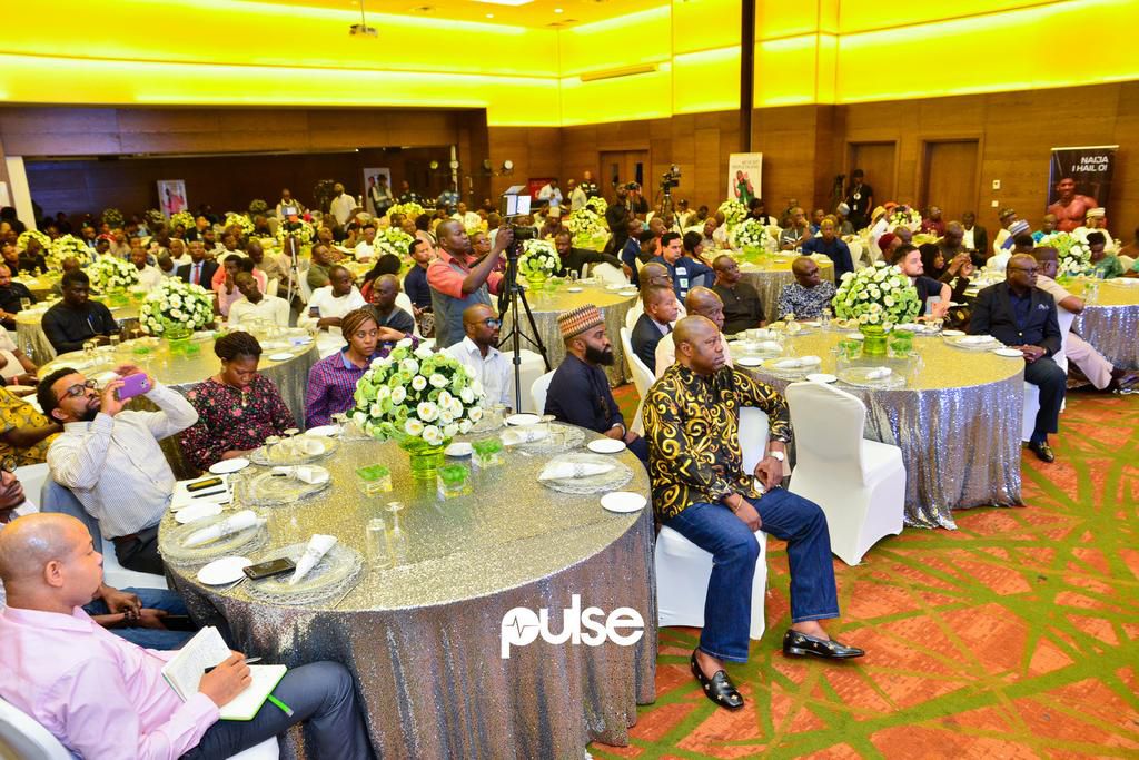 Guests at Glo unveil event which held at Eko hotel & suites, Victoria Island Lagos on Friday, February 1, 2019.