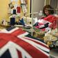 Britain's union flag is proving more popular than ever, with orders up roughly 75 percent since last summer.