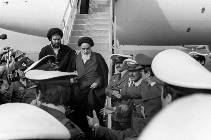 Crowds lined the streets of Tehran on February 1, 1979 hoping to catch a glimpse of Ayatollah Ruhollah Khomeini as he returned from exile