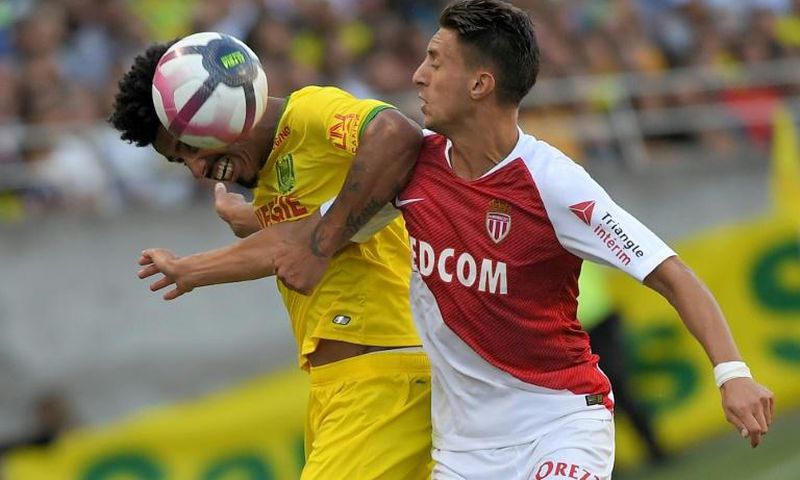 Italian full-back Antonio Barreca (R) has joined Newcastle United on loan from Monaco