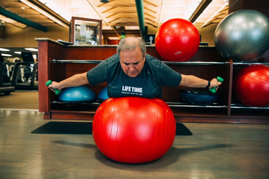 We helped one 60 year old get back in shape.