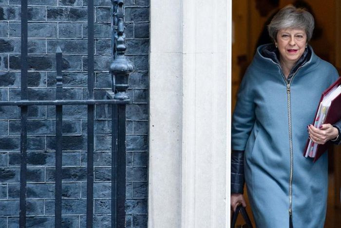 Britain's Prime Minister Theresa May said she was 'saddened' by the resignations