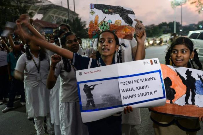 The attack which killed more than 40 paramilitary soldiers in Kashmir sparked protests across India, and in many cases Kashmiri students were the targets of rage