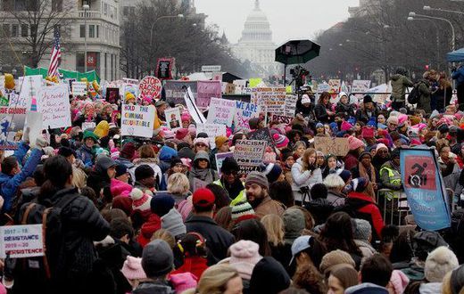 The women's march is back, with both divisions and much to celebrate