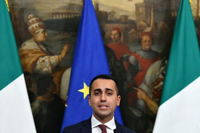 "The EU should sanction France and all countries like France that impoverish Africa and make these people leave, because Africans should be in Africa, not at the bottom of the Mediterranean," Di Maio said