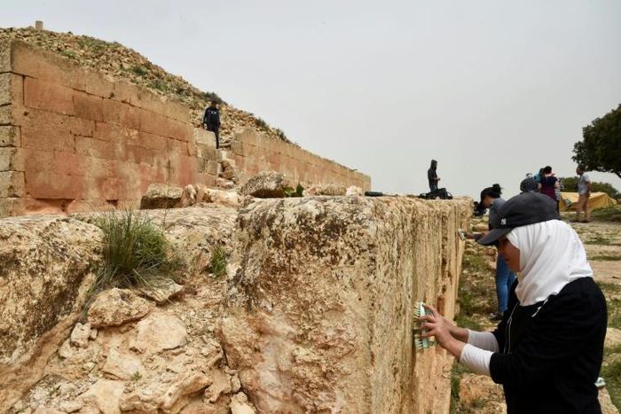 Archaeology students and their teachers are trying to shed more light on the history of Algeria's ancient pyramid tombs, known as the Jeddars