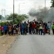 Protestors blocked roads on January 14 after the government doubled the price of fuel