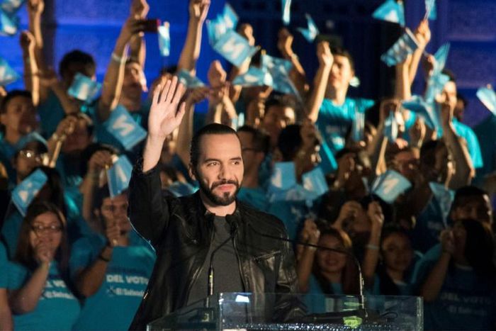 Nayib Bukele was a favorite in the polls throughout his campaign