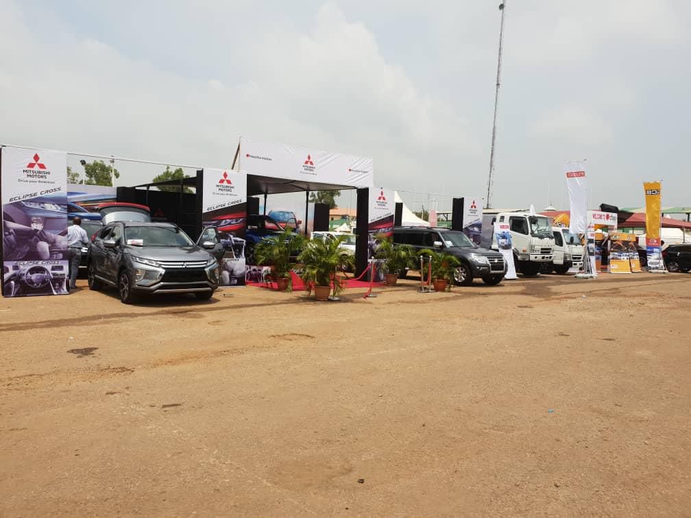 Mitsubishi's newest, Eclipse Cross SUV, bedazzles at Abuja International Trade Fair