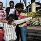 It was a tormented night for families of those trapped as they waited outside the hotel