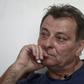 Italian leftist militant Cesare Battisti during an interview with AFP in Cananeia, Sao Paulo state, Brazil in October 2017