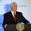 Pence denounced Iran as the "greatest threat to peace and security in the Middle East"