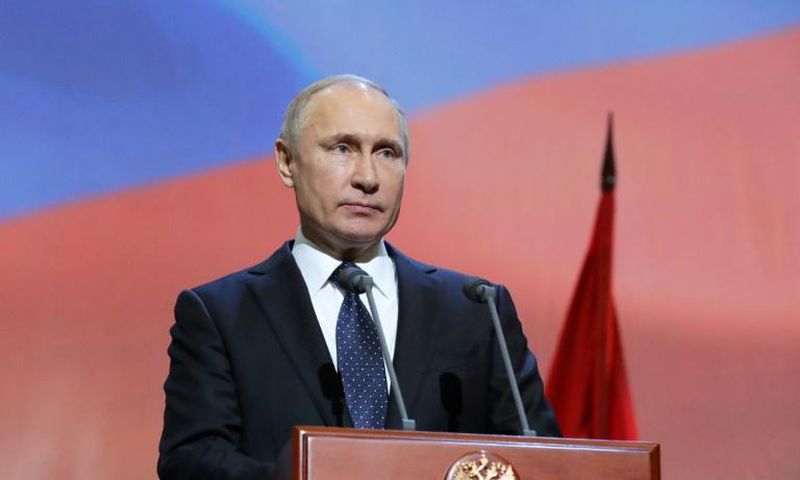 Russian President Vladimir Putin said Russia would no longer initiate talks with the United States on disarmament