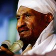 Sudanese opposition leader Sadiq al-Mahdi speaks in Omdurman on December 19, 2018