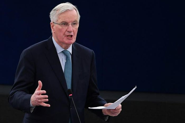 European Union's chief Brexit negotiator Michel Barnier tells the European Parliament the risk of a no-deal has never been higher after the British parliament rejected the government's deal